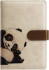 A6 Cute Simple Binder Hand Books for Diary PU Leather Journal Writing Notebook Loose Notebook Handbook Notepad Business Hand Books Great Stationer...