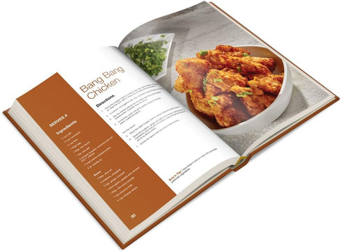 Copper Chef Hard Cover Book...