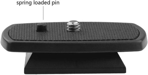 Camera Mount Mini Quick Release Tripod Plate QR Plate Replacement for Sony VCT-60AV, VCT-D580RM, VCT-D680RM, VCT-R640 and More (2PCS)...