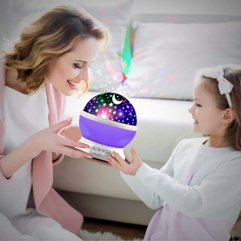 MOKOQI Star Projector Night Lights for Kids, Birthday Gifts for 1-4-6-14 Year Old Girl and Boy, Projection Lamp for Kids Bedroom, Glow in The Dark...