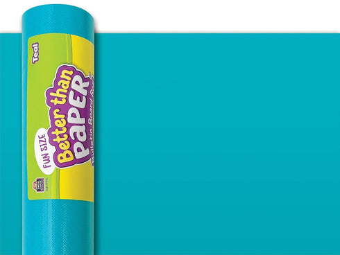 Teacher Created Resources Fun Size Better Than Paper Bulletin Board Roll, 18" x 12', TCR77415 Teal...