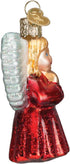 Old World Christmas Collection Glass Blown Ornaments for Christmas Tree Baby Angel...