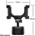 VAGURFO Rear View Mirror Phone Holder Mount, Car Phone Bracket/Stand with 270° Swivel and Adjustable Clips, Universal Smartphone Cradle, Black......