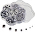 Googly Wiggle Eyes with Self Adhesive 700 Pieces Assorted Sizes 4 to 12mm DIY Scrapbooking Crafts Accessories...