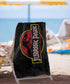Trevco Jurassic Park Classic Logo Officially Licensed Beach Towel 30" X 60"...