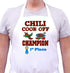 Chili Cook Off Champion Apron First Place, Chili Contest Award Winning Apron, Best Chili Cook Competition Prize...
