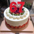 2.76in Birthday Candles Glitter Cake Red Number 7 Candles Topper Decoration for Wedding Anniversary,Party Celebration (RED Number 7)...