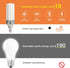 Intpro LED Corn Light Bulb 150W Equivalent 2000 Lumen 3000K Warm White 12W E12 Base Non-dimmable Corn Lighting for Home Garage Warehouse Indoor LE...