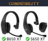 SOULWIT Cooling-Gel Earpads Replacement for BlueParrott B650/S650(650XT 650 XT) Noise Cancelling Bluetooth Headset, Ear Pads Cushions with High-De...