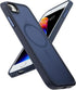 for iPhone SE 2022/iPhone SE 2020/iPhone 8 Magnetic Case, Built in Magnets Compatible with MagSafe, Translucent Matte Hard PC Back Cover for iPhon...