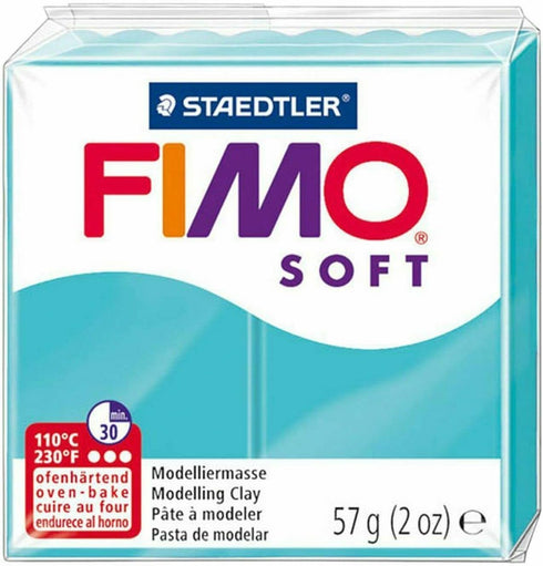 FIMO Staedtler Soft Polymer Oven Modelling Clay - Cool Tones - Set of 6...