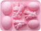 Easter Egg Silicone Mold Easter Bunny Silicon Molds for Chocolate 4 Egg 3 Bunny Shaped Mold-Flexible, Non-Stick, and Easy to Clean-Baking Pan Resi...