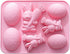 Easter Egg Silicone Mold Easter Bunny Silicon Molds for Chocolate 4 Egg 3 Bunny Shaped Mold-Flexible, Non-Stick, and Easy to Clean-Baking Pan Resi...