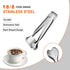 Mini Serving Tongs, Anytrp 18-Packs Stainless Steel Sugar Tongs, 4.3inch Ice Tongs Kitchen Appetizers Tongs for Coffee Bar, Tea Party, Desserts Pa...