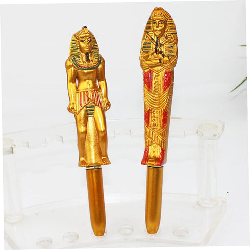 Pharaoh Ballpoint Pen Egyptian Adulting Pens for Note Taking Writing Pens Pen for Writing Plastic Student Commemorate Supplies 10pcs...