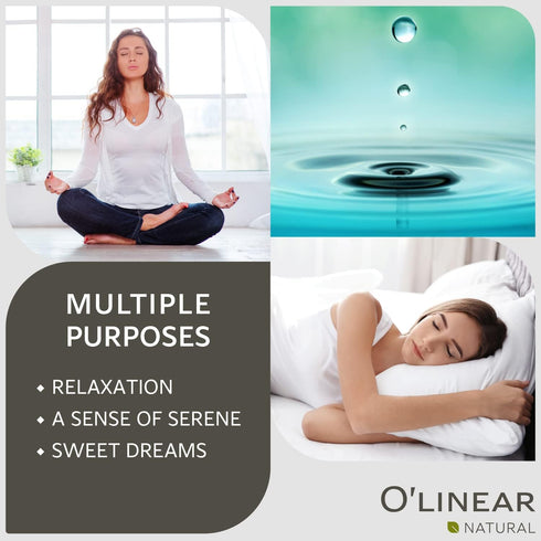 Natural Calm Serenity Sleep Essential Oil Blend - Pure Aromatherapy Oils for Sleep and Relaxation, Perfect for Diffuser - Lavender, Orange, Sage a...