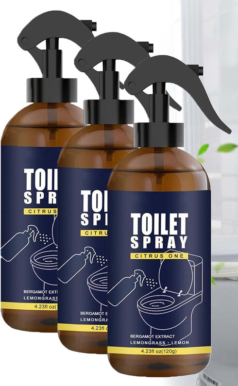 The Spritz Before You Poo Toilet Spray - Citrus Scent, 4.2 Fl Oz | Great for Home, Office, Travel, Boats, RVs & Public Restrooms | An American Own...