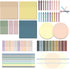 1180Pcs Transparent Vintage Sticky Notes, Waterproof Writable See-Through Highlighter Strips Translucent Index Page Tabs Clear Stickers for Home, ...