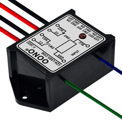 DPST 1NO 1NC 8 Amp Power Relay Module (AC 110V/115V/120V)...