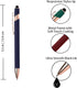 Rose Gold Rubberized Soft Touch | Rose Gold Colors | Ballpoint Pen with Stylus Tip a stylish, premium metal pen, black ink, medium point (Blue, 7 ...