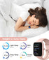 Smart Watch for Women Alexa Built-in, 1.95" Fitness Tracker with Answer/Make Calls, IP68 Waterproof/Heart Rate/Sleep Tracker/100 Sport Modes, Fitn...