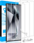 LYWHL 3 Pack Screen Protector for Samsung Galaxy S24 Ultra, Durable Flexible TPU Hydrogel Film, Full Edge Coverage Protection Anti-Scratch Shock-R...