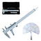 Vernier Caliper 6 Inch + Stainless Steel Feeler Gauge 32 Blade, 6" Stainless Steel Non Digital Caliper, 0-6Inch/0-150mm?0.02mm/0.001" High Precisi...