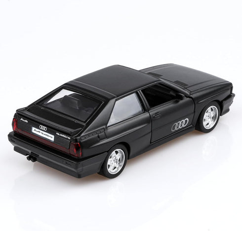 1/36 Scale 1980 Audi Sport Quattro Toy Car,Pull Back Vehicles Audi Diecast Model Cars,Cars Gifts for Boys Girls(Matte Black)...