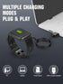 TiMOVO Smart Watch Charger Compatible with YAMAY VeryFitPro SW021,SW01,Willful SW023,SW025, Magnetic USB Charging Cable for Letsfit ID205L,Letscom...