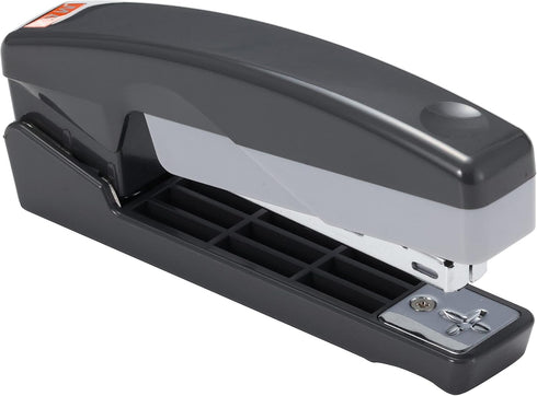 Max Stapler HD-10V/P Vertical & Horizontal Stapler, 15 Sheets, Dark Gray...