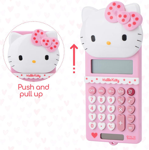 Cute calculator,5.9 * 2.6in,Powered by batteries(Included) 8 Digit with LCD Display,kids calculator,calculator for school,mini calculator,cartoon ...