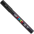 Posca - Ultra Fine to Fine Paint Marker Pens Set - PC-1MR, PC-1M, PC-3M - Black Ink - Pack of 3...