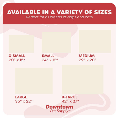 Downtown Pet Supply - Dog Crate Mat - Comfort Dog Bed or Cat Bed - Soft Fleece Nap Mat - Easy Maintenance, Machine Washable Dog Bed - Oatmeal/Char...