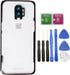 ubrokeifixit for OnePlus 6T Housing Rear Back Glass Door Cover Replacement for OnePlus 6T A6010 A6013 LTE 6.41" (Clear)...