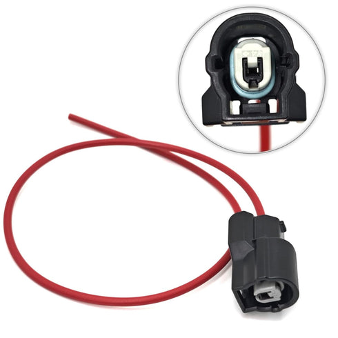 K20 K24 Knock Sensor Switch Connector 1861-K24 (Set of 2), Knock Sensor Plug Pigtail Wire Harness, Compatible for Honda Civic Accord Element...