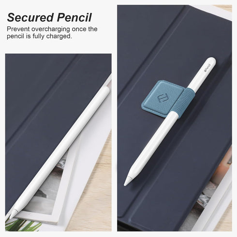 Fintie 4 Pack Pen Loop Holder for Apple Pencil Pro, Apple Pencil (USB-C) & Apple Pencil (1st / 2nd Gen) and Stylus Pens, Elastic Adhesive Leather ...