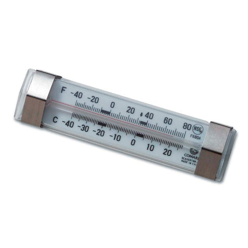 Comark FG80AK Commercial Refrigerator Thermometer, Commercial Freezer Thermometer (Glass Tube Thermometer, Commercial Grade Thermometer), Refriger...