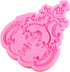 Baroque Silicone Molds Curlicues Scroll Lace Fondant Mold Scroll Relief Flower Candy Mold Filigree Mold 3D Sculpted For DIY Cake Decorating Cupcak...