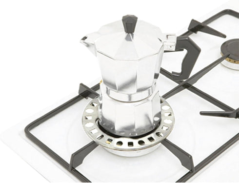 KitchenCraft Gas Ring Reducer Trivet, Galvanised Iron, 12 cm, Silver...