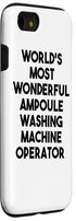 iPhone SE (2020) / 7 / 8 World's Most Wonderful Ampoule Washing Machine Operator Case...