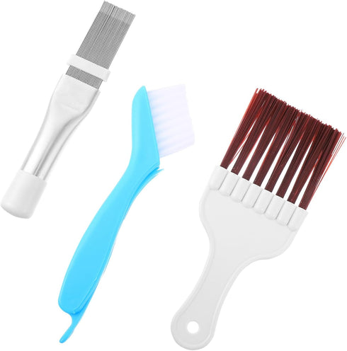 HOMSFOU 1 Set Air Conditioner Cleaning Brush Kitchen Cleaning Brush Cooling fin Comb Cleaner Brush a/c Condenser air Conditioning Condenser Air Co...