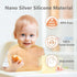 Super Lightweight Silicone Baby Bibs Set of 2, Extra Soft Silicone Feeding Bibs for Babies & Toddlers (6-72 Months), BPA Free, Waterproof, Unisex ...