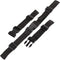 BESPORTBLE Camping Tie Down Straps 2pcs Golfs Trolley Cart Bag Straps Webbing Fastener Belt Replacement Quick Release Buckle Adjustable Durable (B...