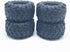 4PCS Replacement 85MM Tire Wheel Tyre RC Spare Parts Compatible with JJRC Q117-A Q117-B RC Car...