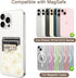 uCOLOR Magnetic Wallet Card Holder-Compatible with MagSafe for iPhone 15/14/13/12 Pro Max Series, Magnetic Phone Wallet for Back of Phone with 3 C...