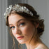 Bridal Headband Leaf Vine Headband Silver Leaf Crown Leaf Tiara Wedding Headpiece Bridesmaid Prom Festival Hair Accessories for Women and Girls(Si...