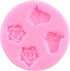 Succulent Fondant Molds Succulent Plant Cake Decorating Silicone Mold For Cake Decoration Cupcake Topper Chocolate Candy Gum Paste Polymer Clay...