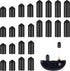 24 Pcs Dog Shock Collar Rubber Tips, Dog Prong Collar Silicone Cover Accessories, Training Rubber Tips Column, Silicone Sleeves for Dog Bark Colla...