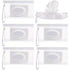 Susimond 6pcs Portable Wet Wipe Pouch Dispenser, Refillable Reusable Wipe Holder, Eco Friendly Baby Wipes Dispenser Container, Travel Wet Wipe Con...