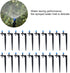 Irrigation Dripper, 20Pcs/Bag with Ground Insert Fruit Tree Drip Irrigation Emitters for Gardening,Drip Emitters Garden Irrigation Drippers Drip I...